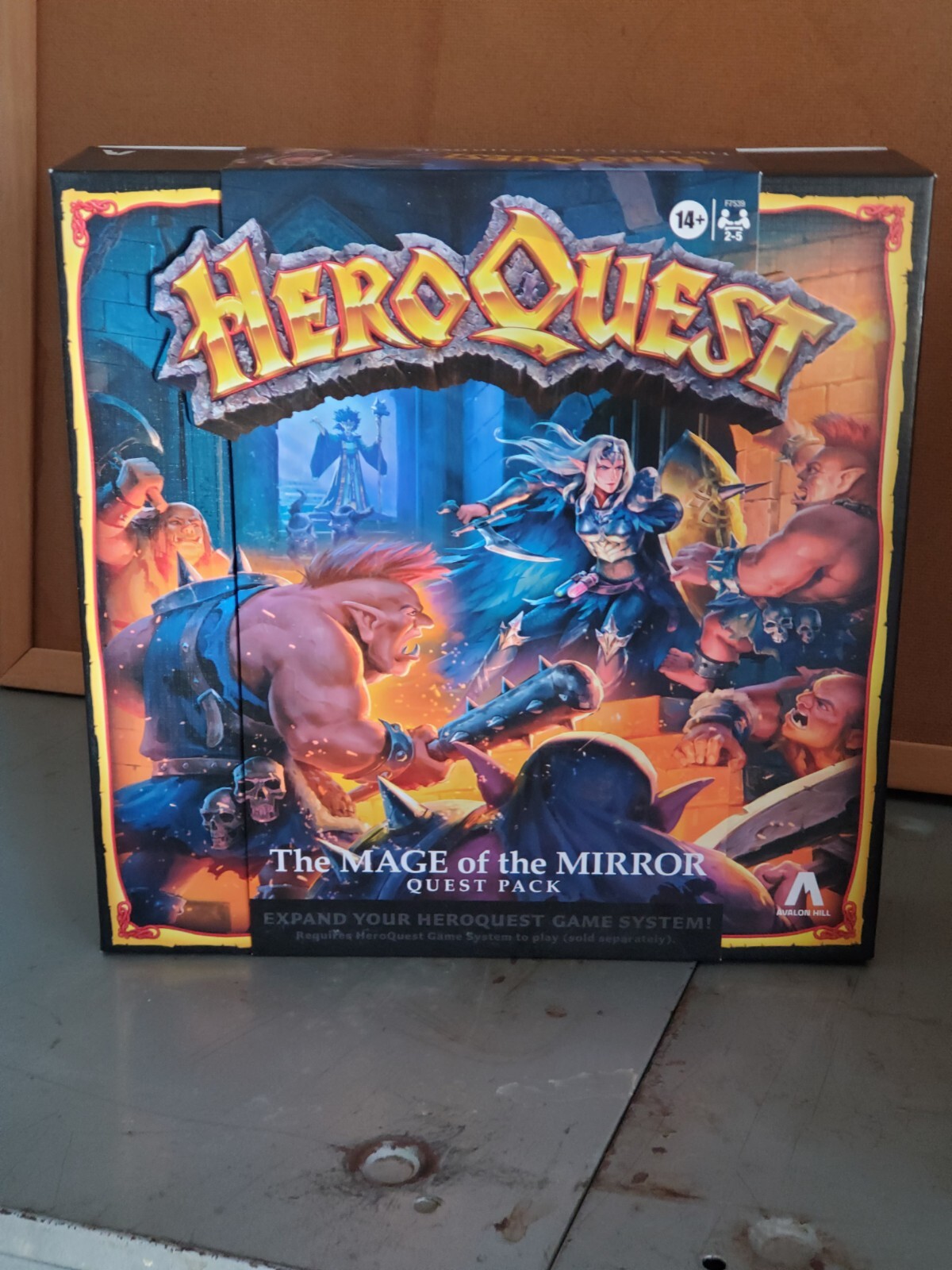 Heroquest The Mage of The Mirror Quest Pack, Roleplaying Game for Ages 14+ NIB