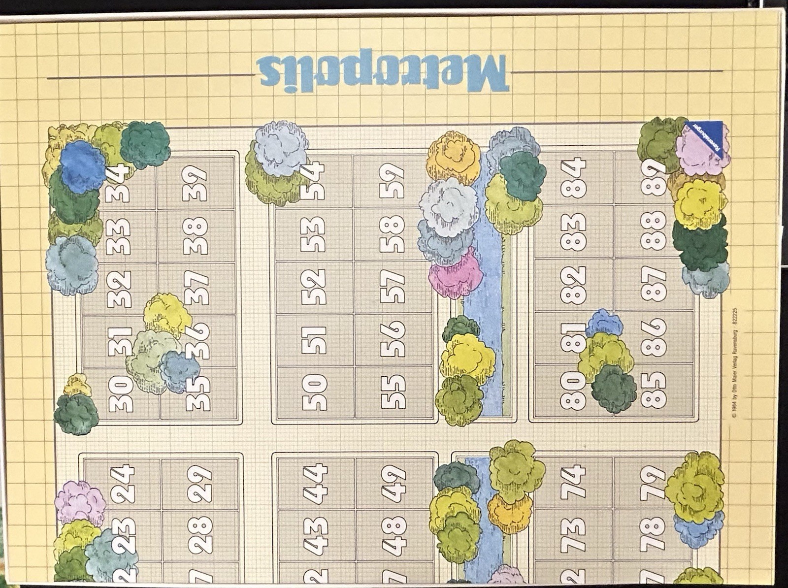 MTROPOLIS Board Game Ravensburger German, French, Italian, Dutch, English Rules