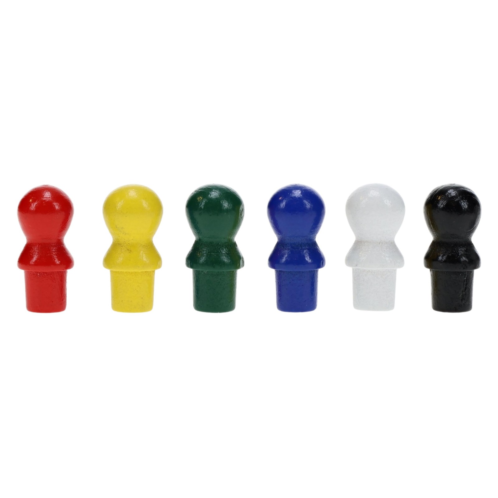 WE Games Replacement Wooden Pegs for Chinese Checkers Small, Red, Green, Blue