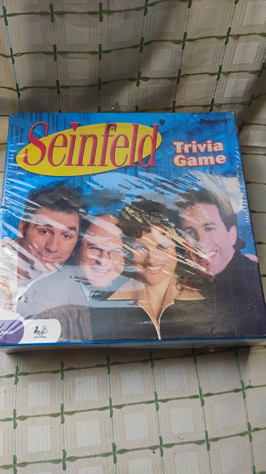 Seinfeld Trivia Board Game Pressman 2009 90’s TV Adult 2-4 Players Sealed Nib