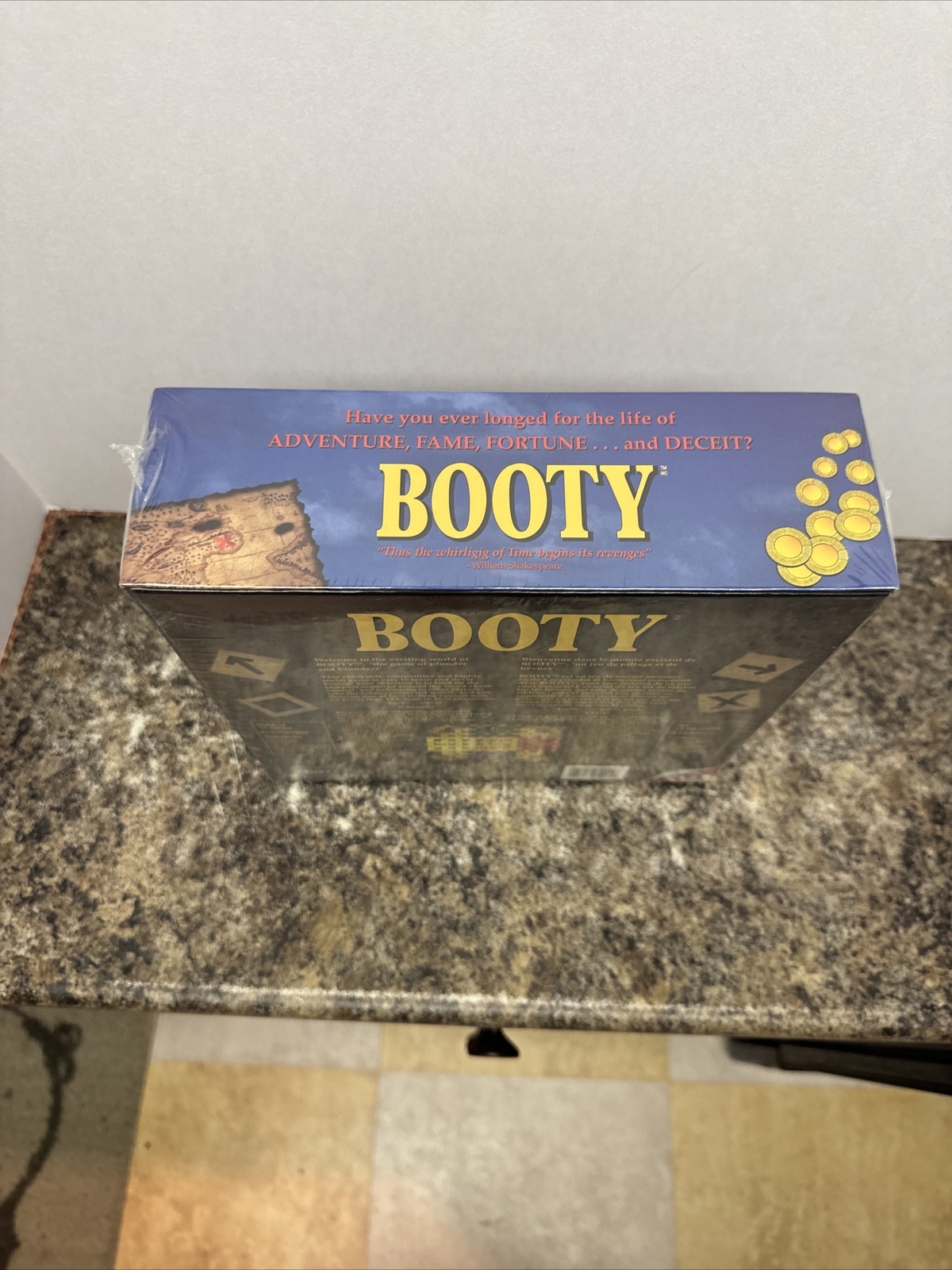 Booty Board Game Created by Mike Cramer for Leslie French Plunder