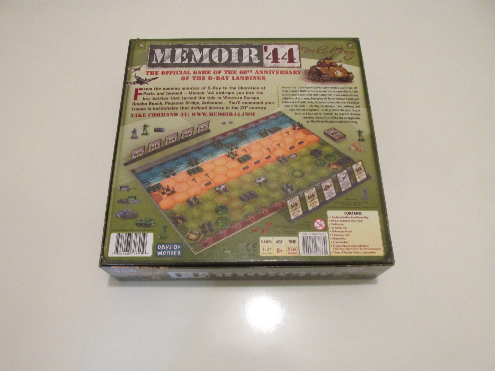 Days of Wonder Memoir ’44 Board Game, WWII Strategy