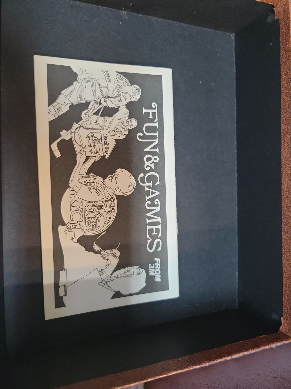 3M Foil Challenging Game Of Words & Wits 1968 3M Bookshelf Game Complete