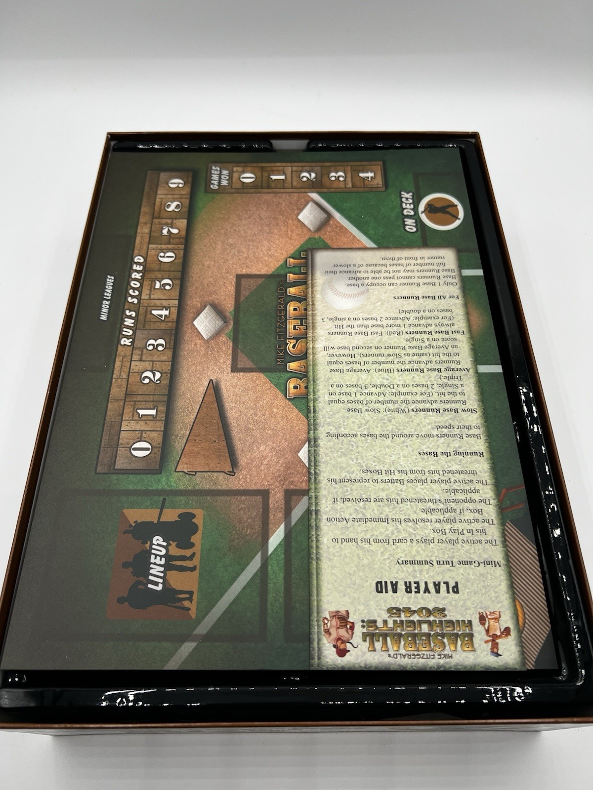 Baseball Highlights 2045 99% Complete Board Game Eagle Gryphon Games FREE SHIP