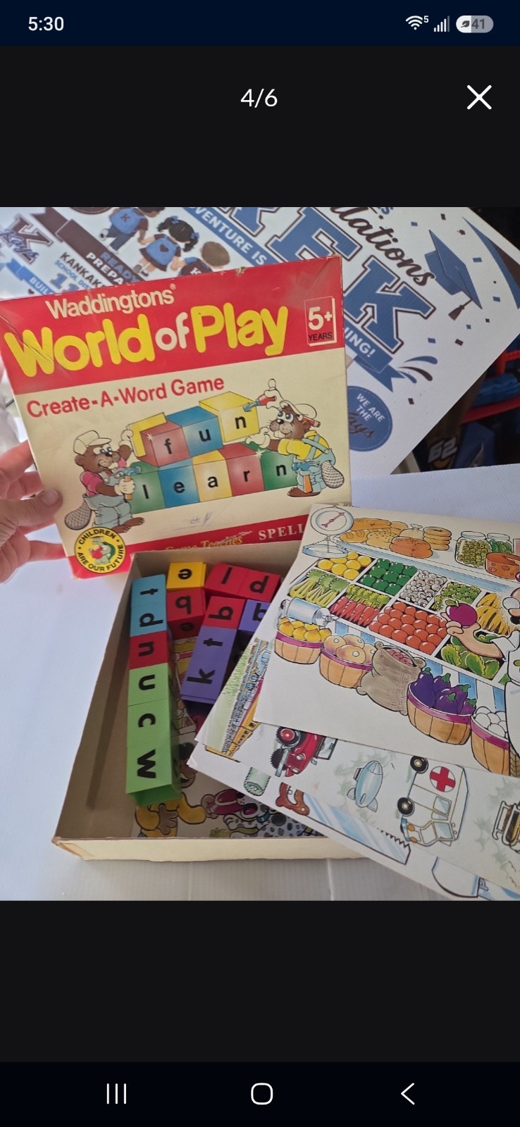 vintage board games complete lot