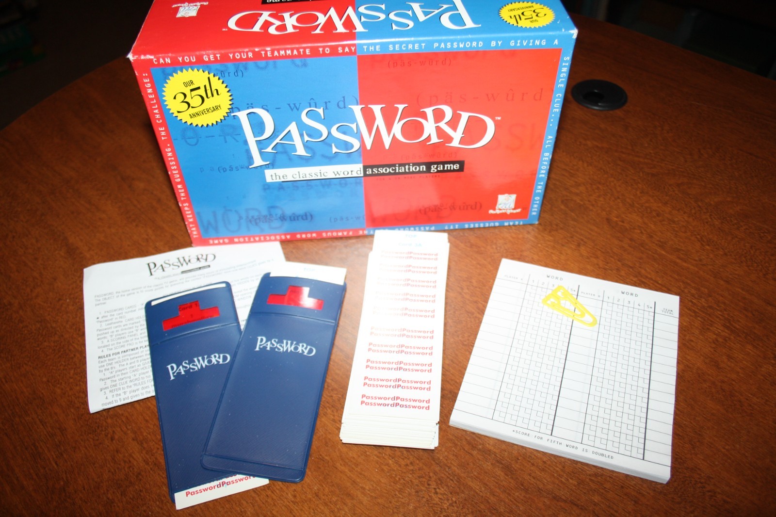 Password 35th Anniversary Edition – Classic Word Association Game – Endless 1997