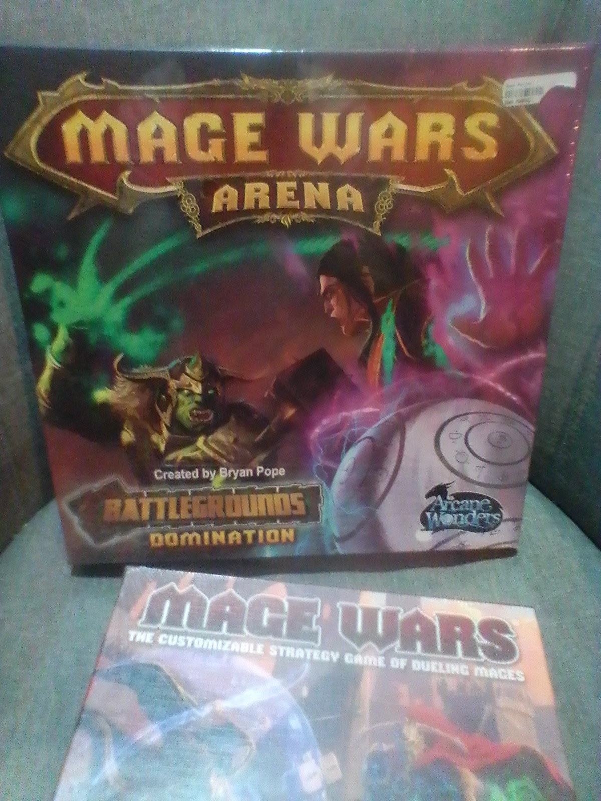 🔥 SET ForceMaster vs Warlord Mage Wars Arena & Two Expansion Sets 🔥