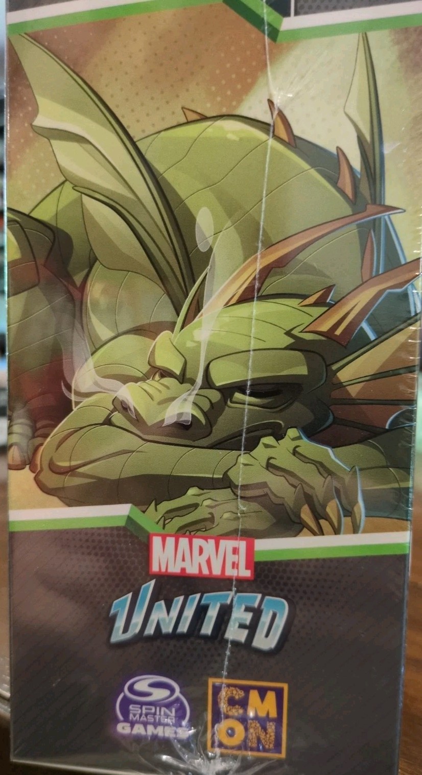 Marvel United Fin Fang Foom Kickstarter Exclusive Expansion CMON (Sealed)