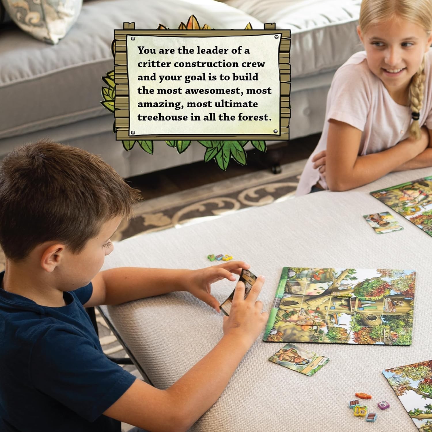 Ultimate Treehouse Board Game Fat Brain Toys Deluxe Family Strategy Game New