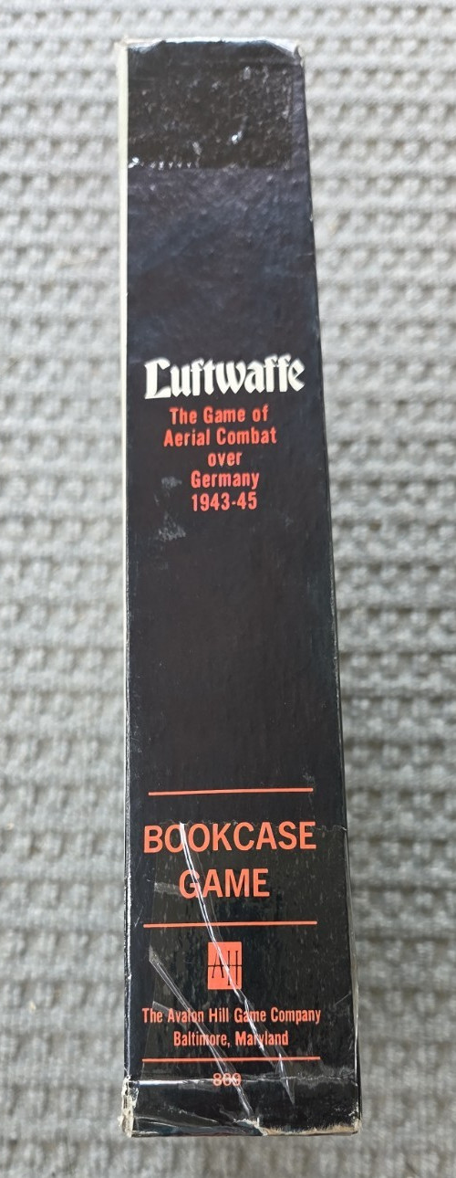 Luftwaffe The Game of Aerial Combat Over Germany 1943-45 Bookcase Game 1971