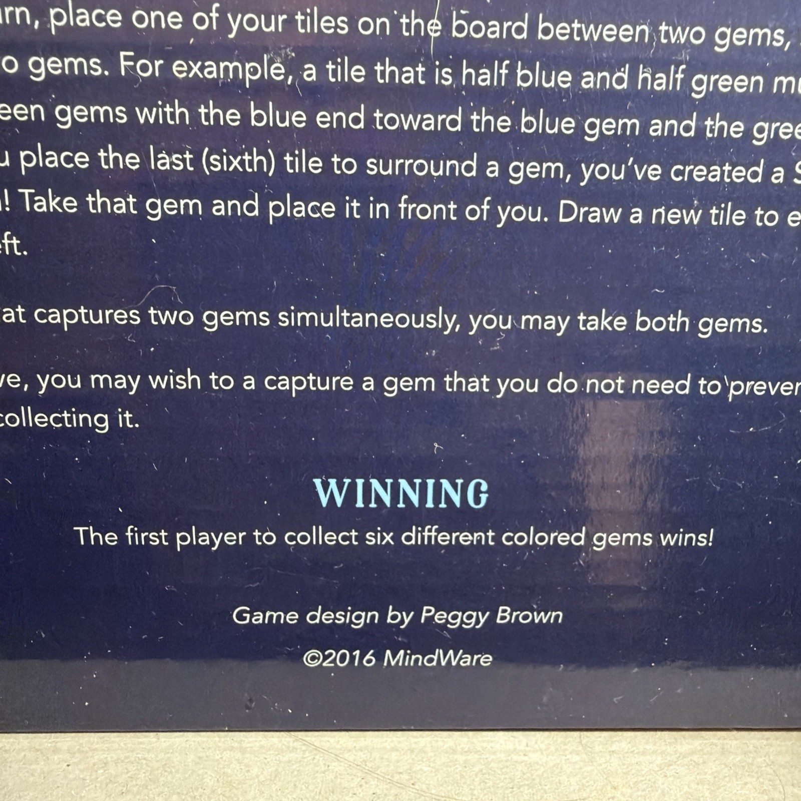 Sapphiro Board Game A Brilliant Game of Luck & Strategy by Mindware