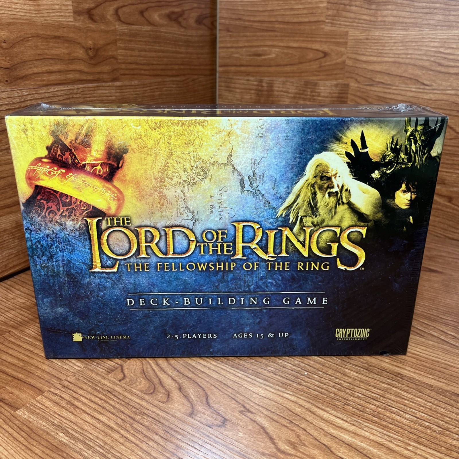 Cryptozoic Lord Of The Rings: Fellowship Of The Ring Deck Building Game New, 15+