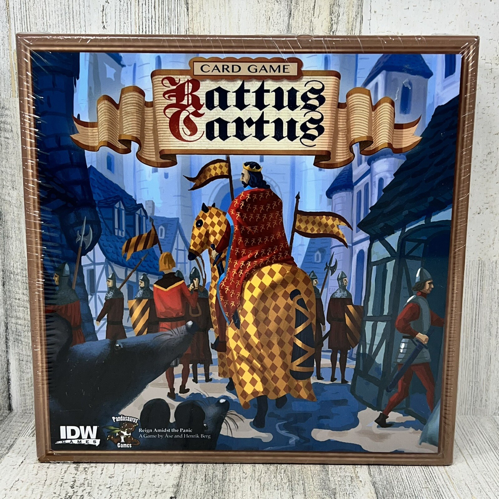 Rattus Cartus Deck Building Strategy Card Board Game – IDW Games – New / Sealed
