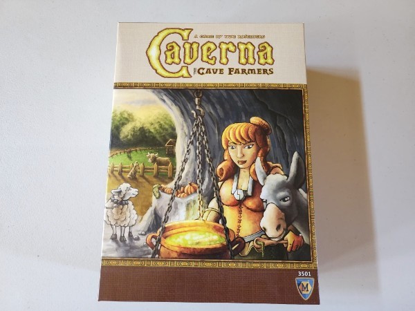 Caverna: The Cave Farmers Board Game Uwe Rosenberg Excellent Condition