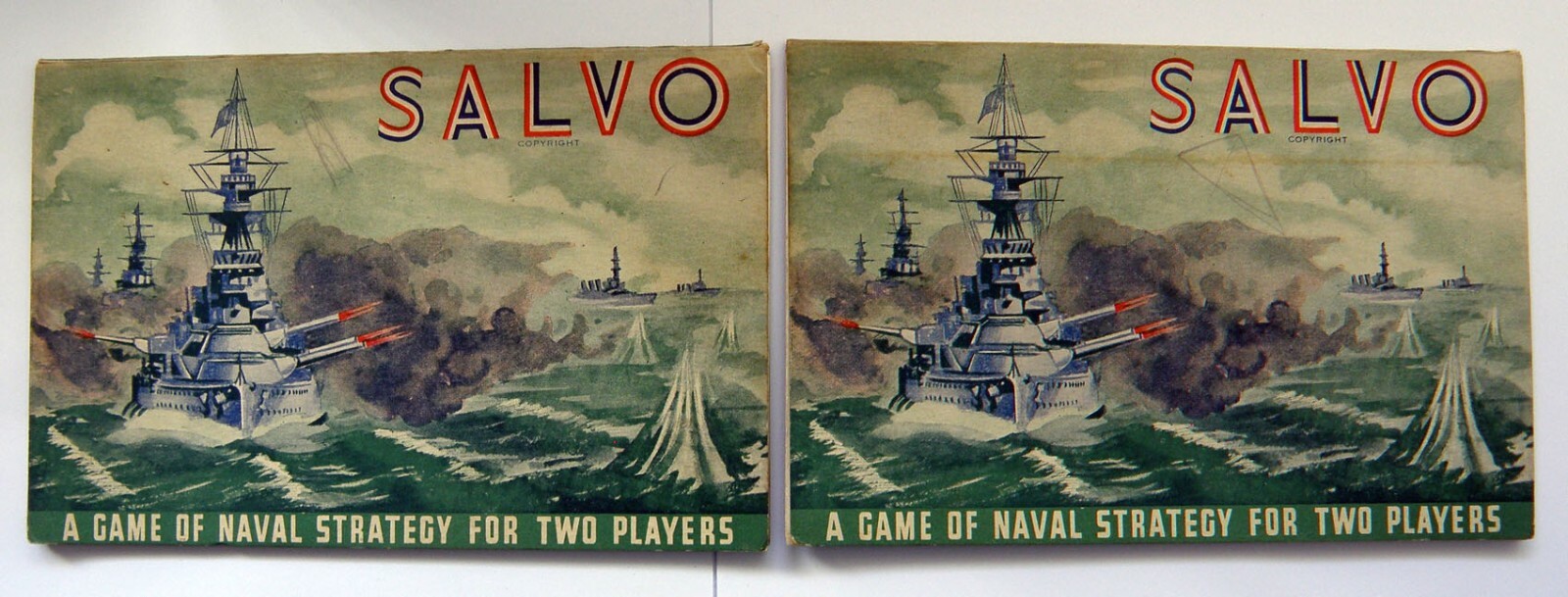 Salvo A game of Naval Strategy for Two Players c.1950s – 60s