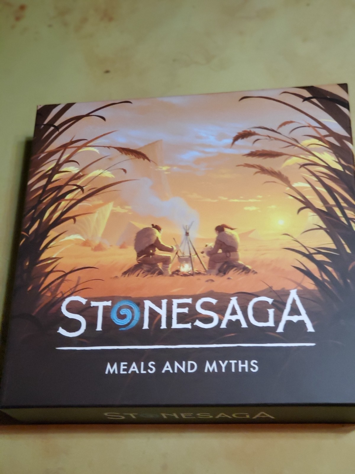 Stonesaga Board Game + Expansions + Mat + Art Book