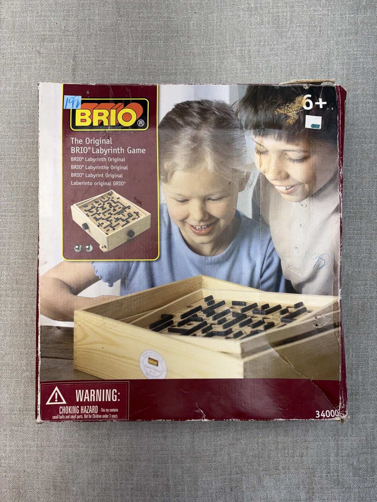 BRIO The Original Labyrinth Wooden Skill Action Game Boxed Kids Family Classic