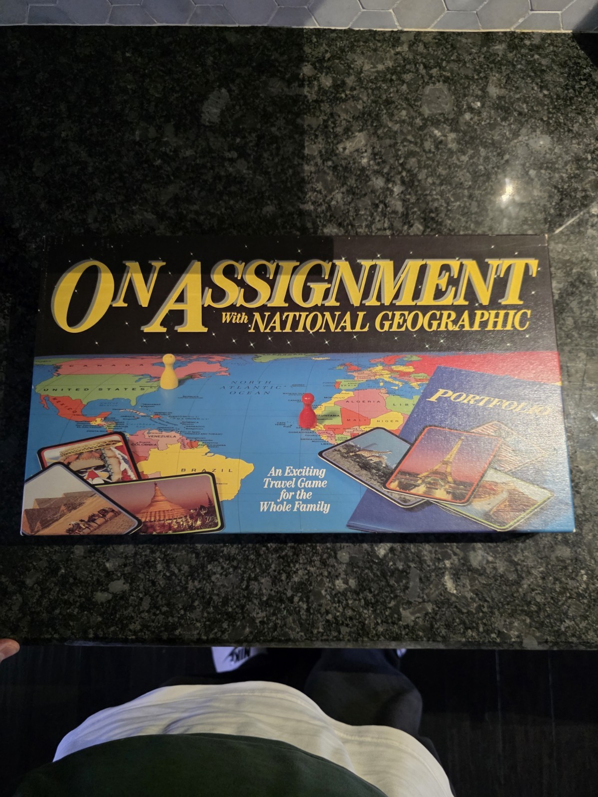 Vintage 1990 On Assignment with National Geographic Board Game – Complete