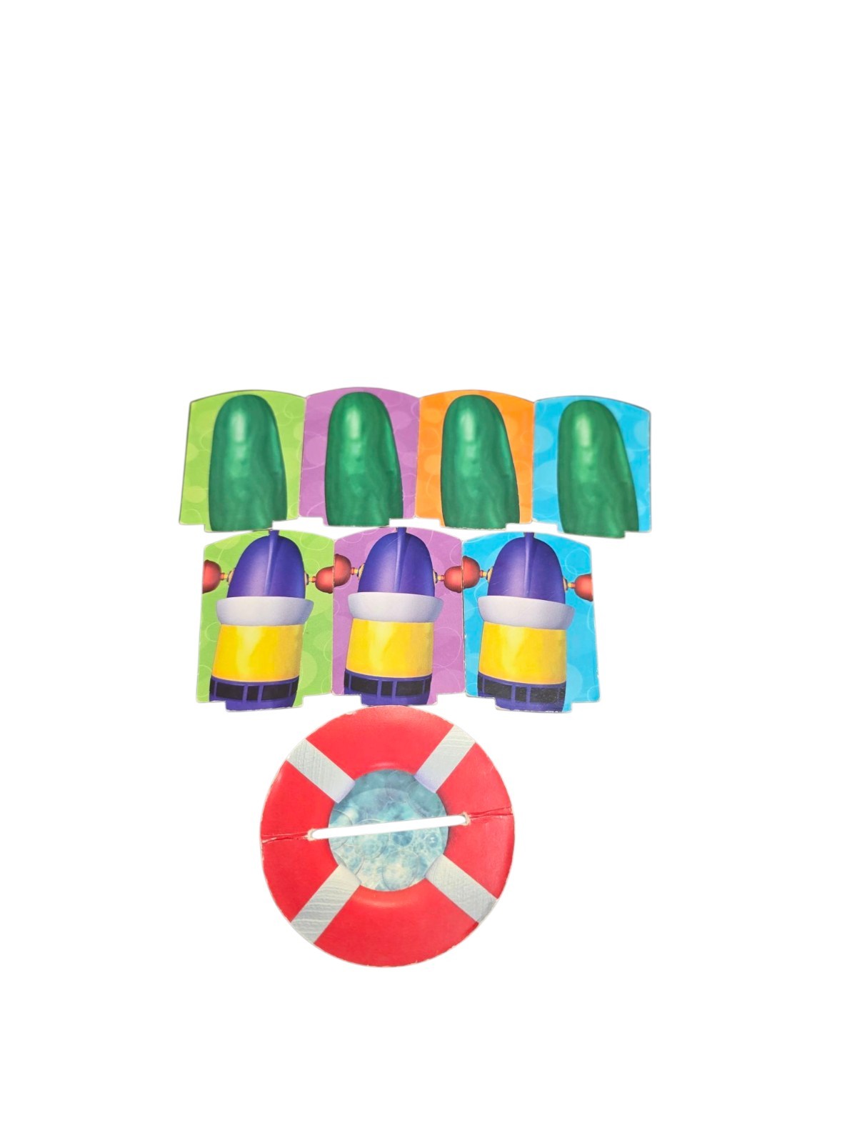 Vtg 1999 VeggieTales Don’t Sink in the Sink Game Talicor Replacement Characters