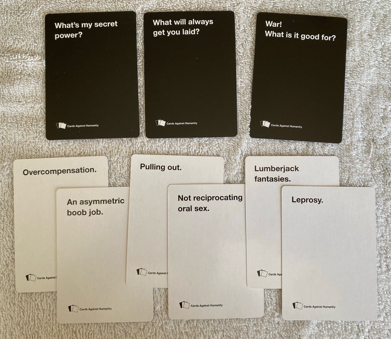 CARDS AGAINST HUMANITY Game + Culture Wars Expansion Pack Early Version 1.5 2013
