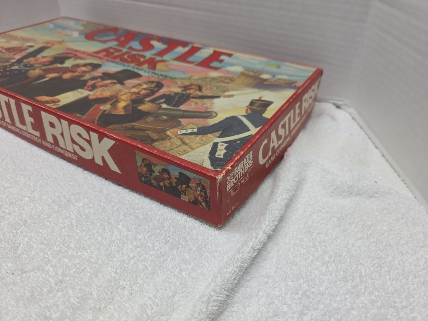 Vintage Castle Risk 1986 Game Parker Brothers Complete Strategy Conquest