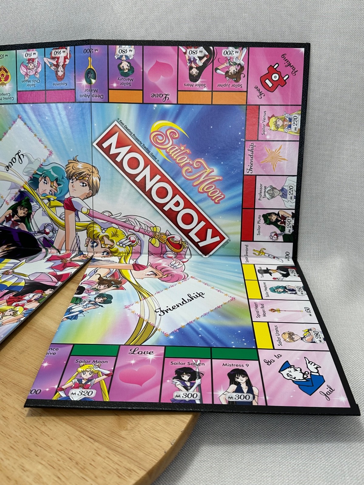 Sailor Moon Monopoly Anime Edition Board Game 2018 Hasbro New Free Shipping