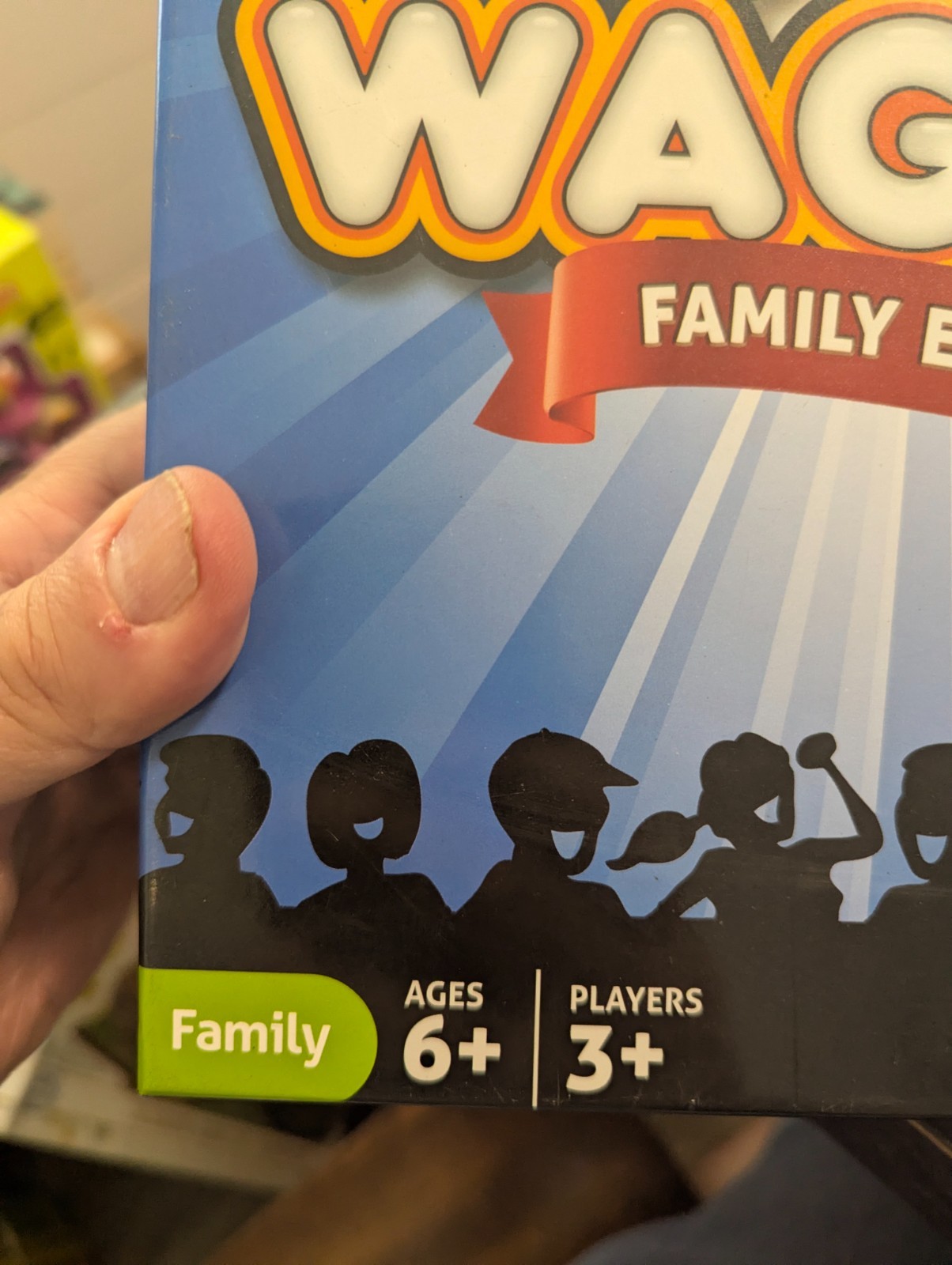 WITS & WAGERS Family Edition Board Game 100% COMPLETE 2013 MULTI AWARD WINNER