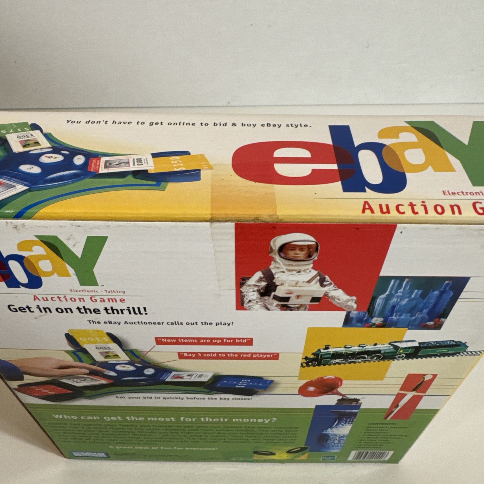 eBay Auction Electronic Talking Board Game Hasbro 2001 Complete New