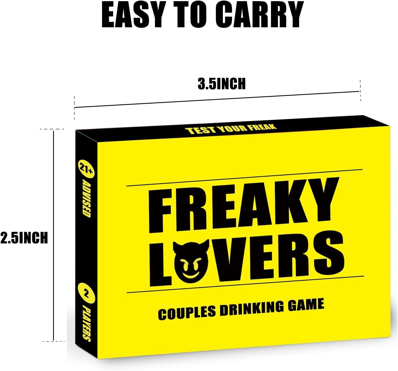 Couple Drinking Game for Date Night to Your Freak, Fun Couple Game for Roman…