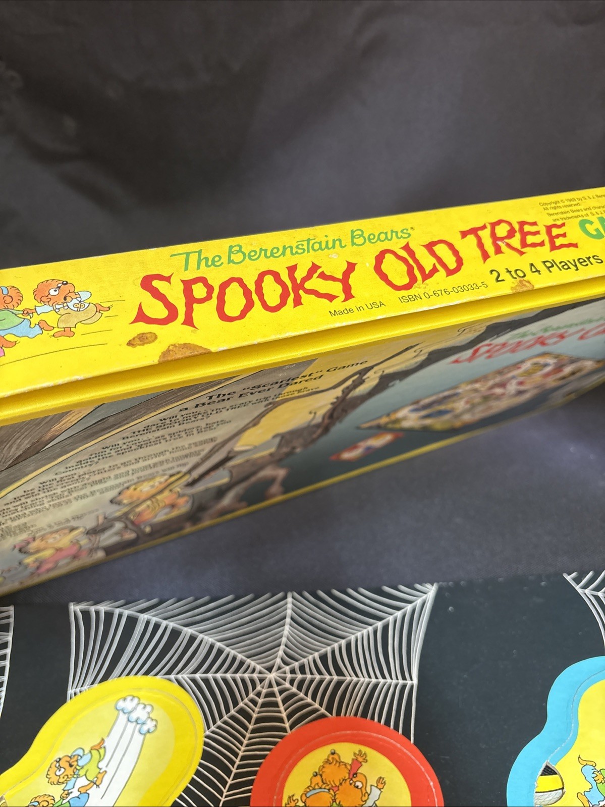 The Berenstain Bears: Spooky Old Tree Board Game 1989 COMPLETE