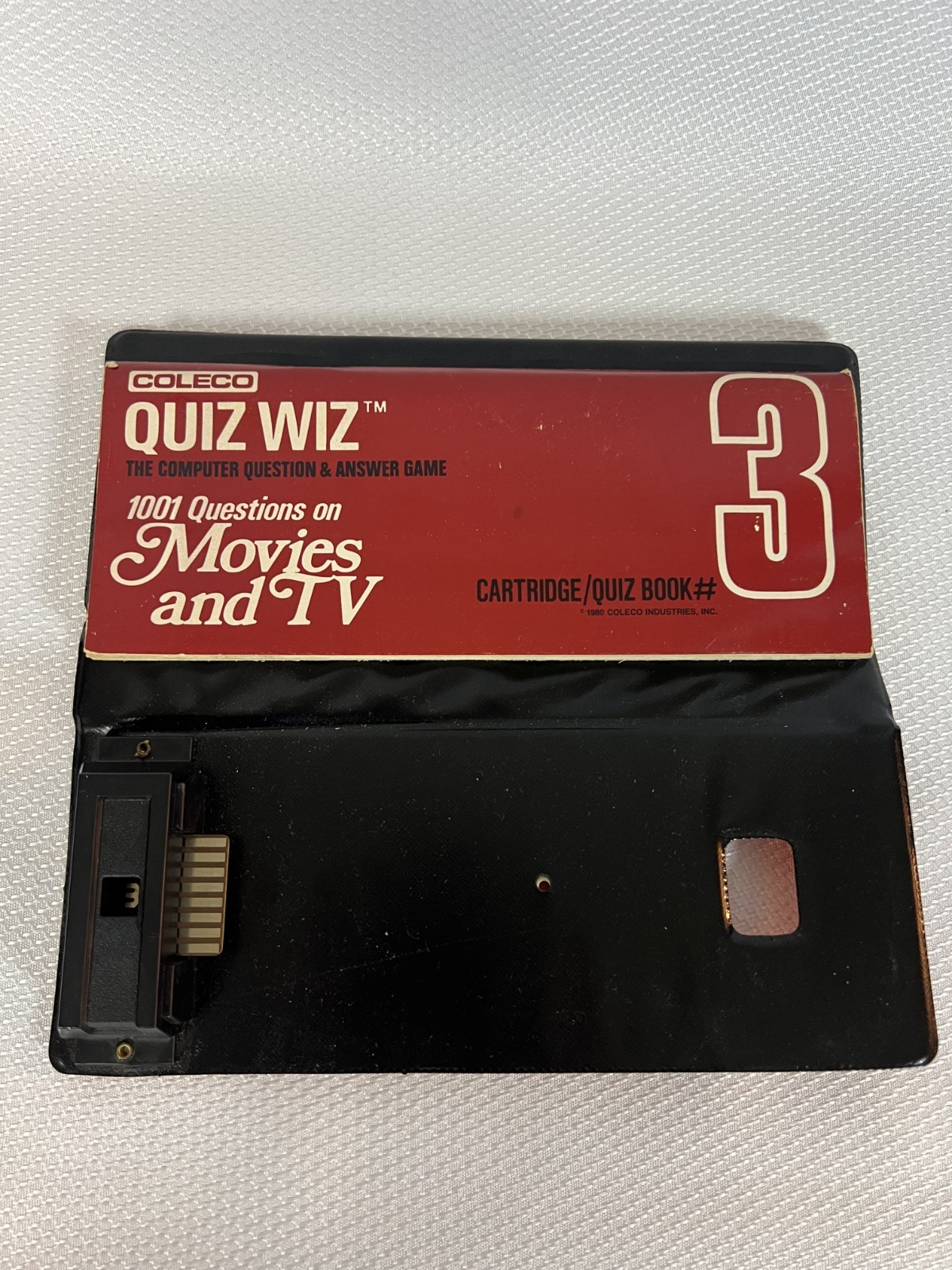 Coleco Quiz Game Computer Answer Game w/ Cartridge + Books 1, 3, 4, 5, 7, 8, 18
