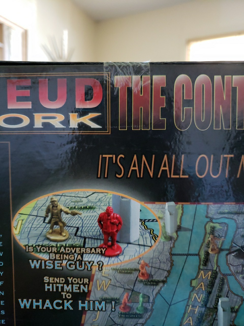 Blood Feud New York Board Game Eagle Games Sealed NEW COMPLETE 300+ Miniatures