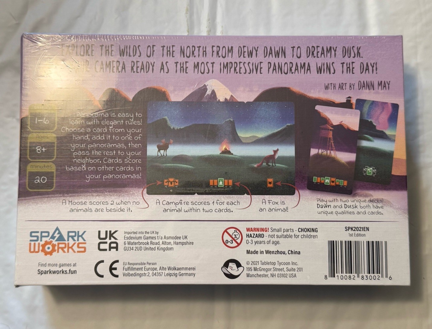 Panorama Game 2021 Alex Winter New In Sealed Box