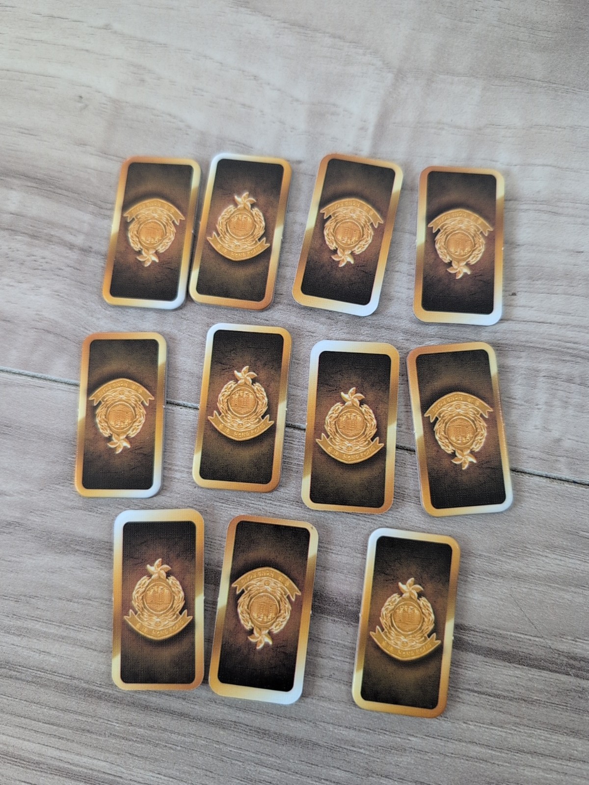 Deception: Murder in Hong Kong Board Game ( Badge Tokens X 11 ) ONLY