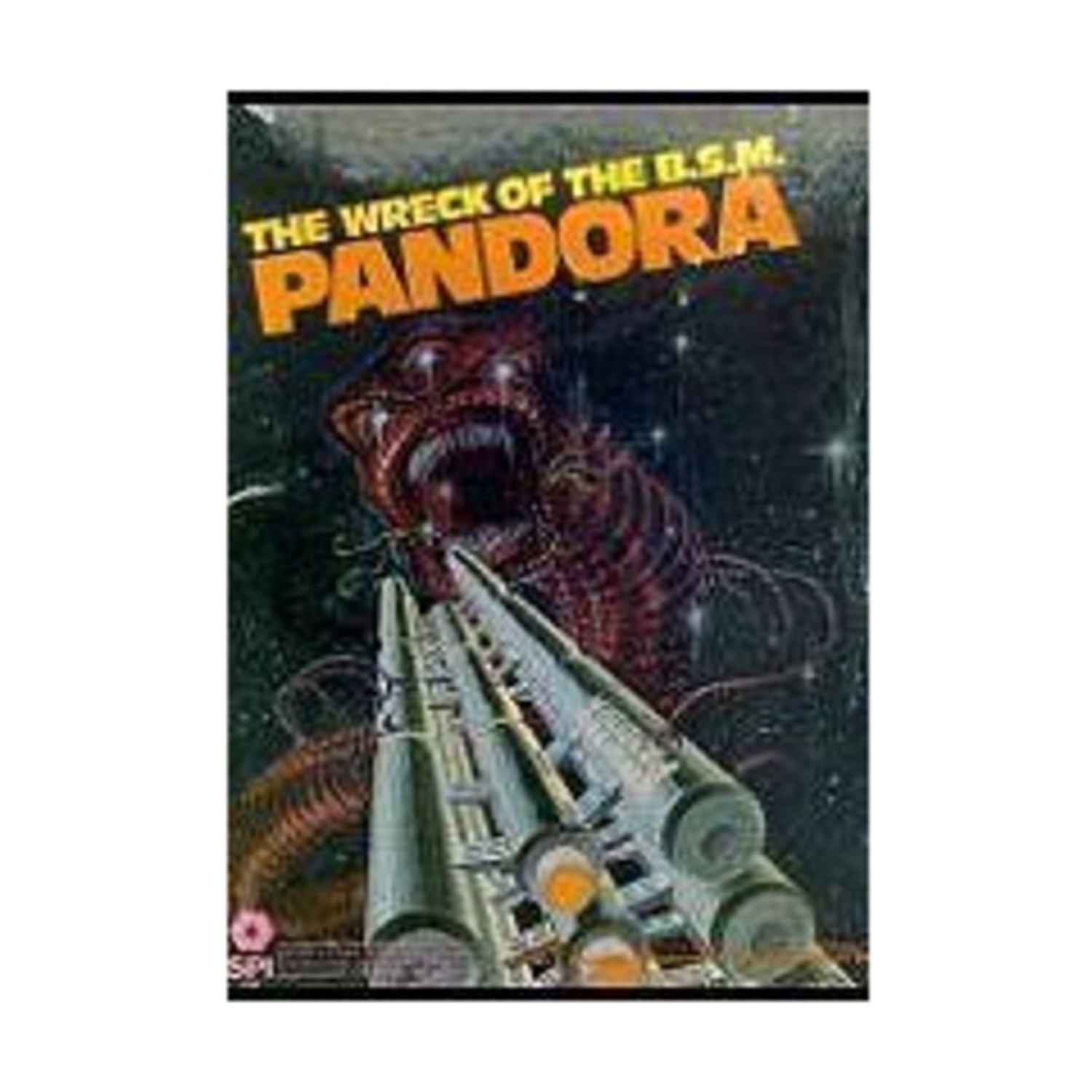 SPI Wargame Wreck of the B.S.M. Pandora Box Fair/VG+