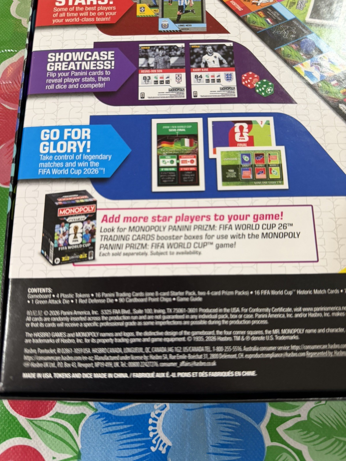 2026 Prizm Soccer Monopoly FIFA World Cup Game Board NEW SEALED Football Mundial