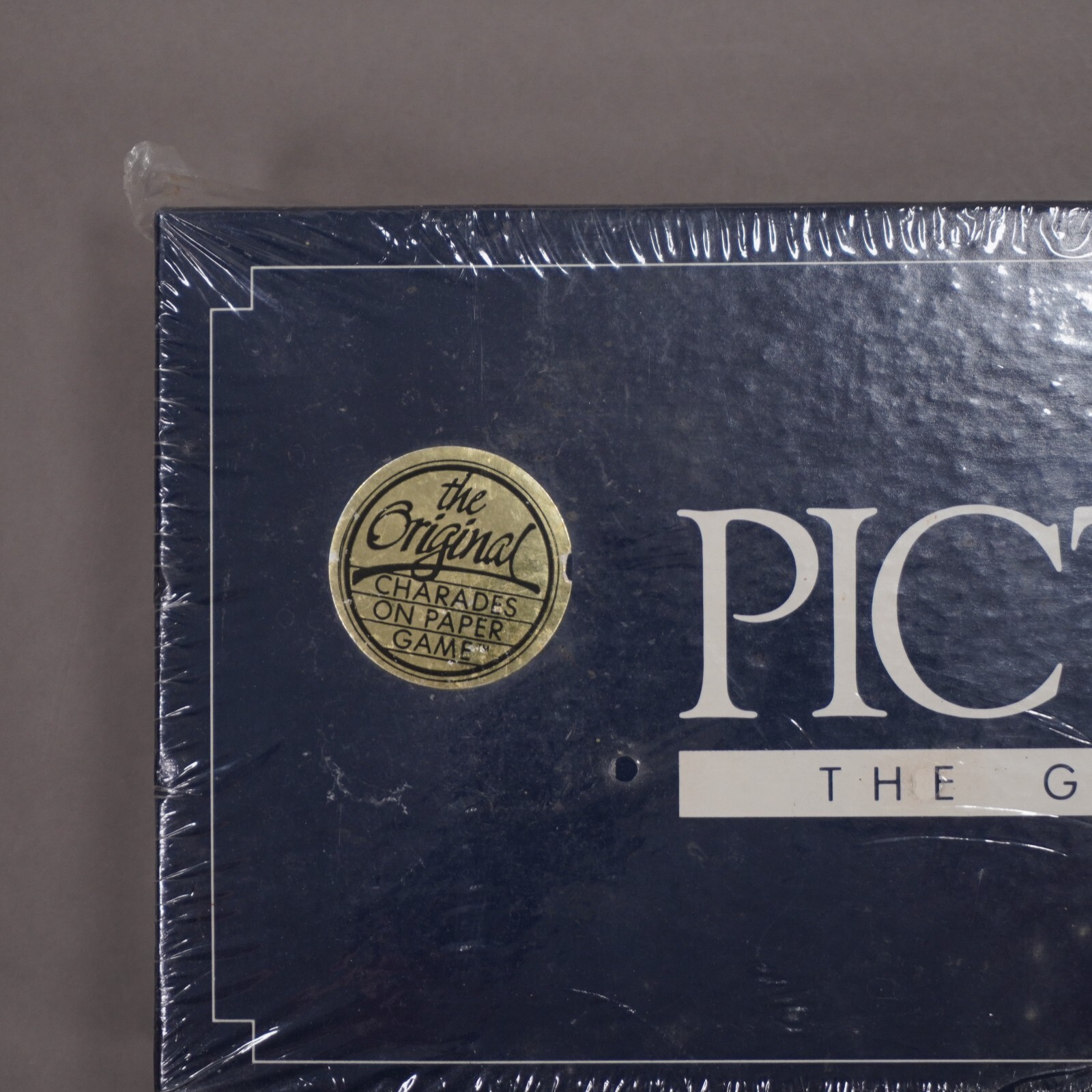 NEW Vintage PICTIONARY First Edition 1985 Board Game Factory Sealed 80s 90s