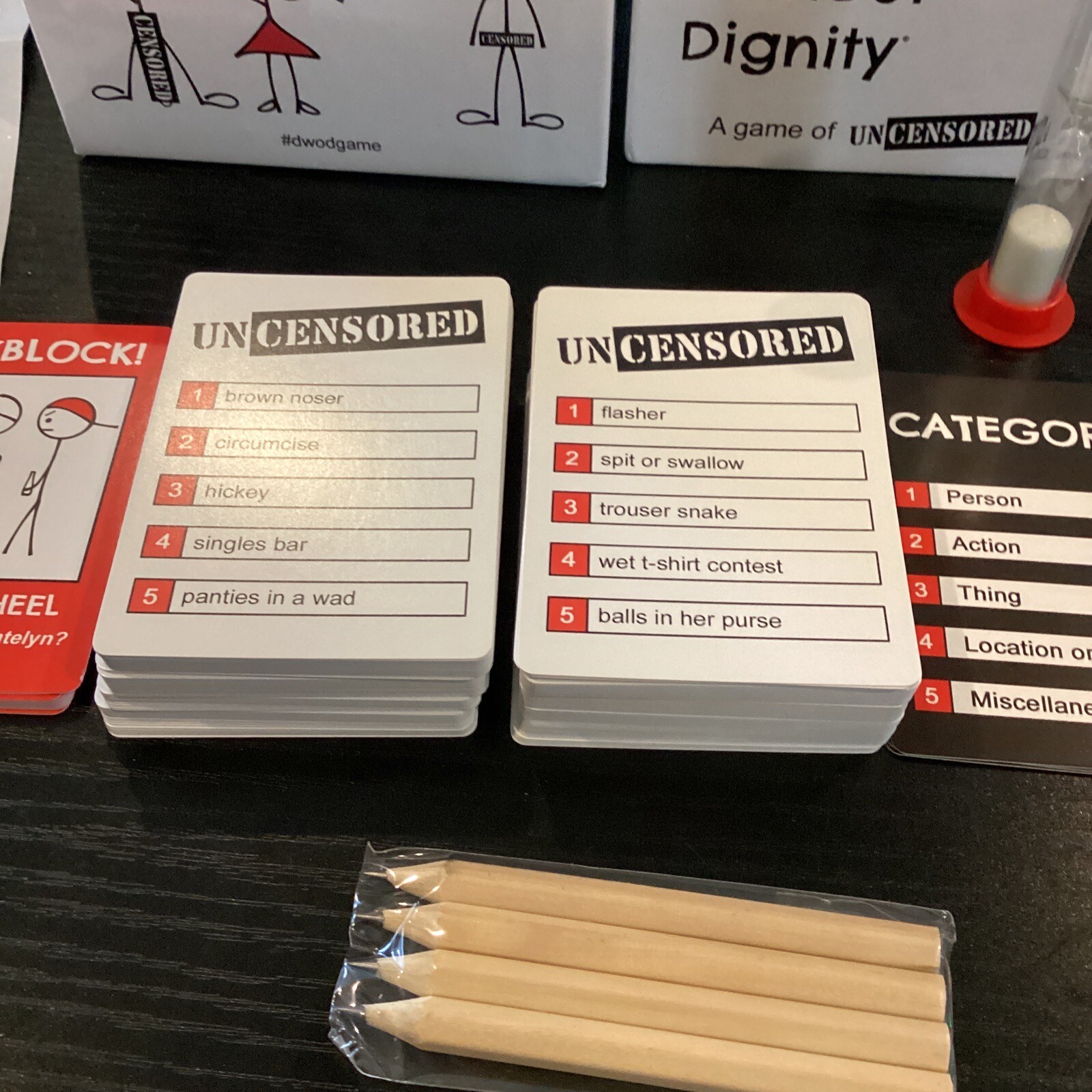 Drawing Without Dignity: a Game of Uncensored Sketches New