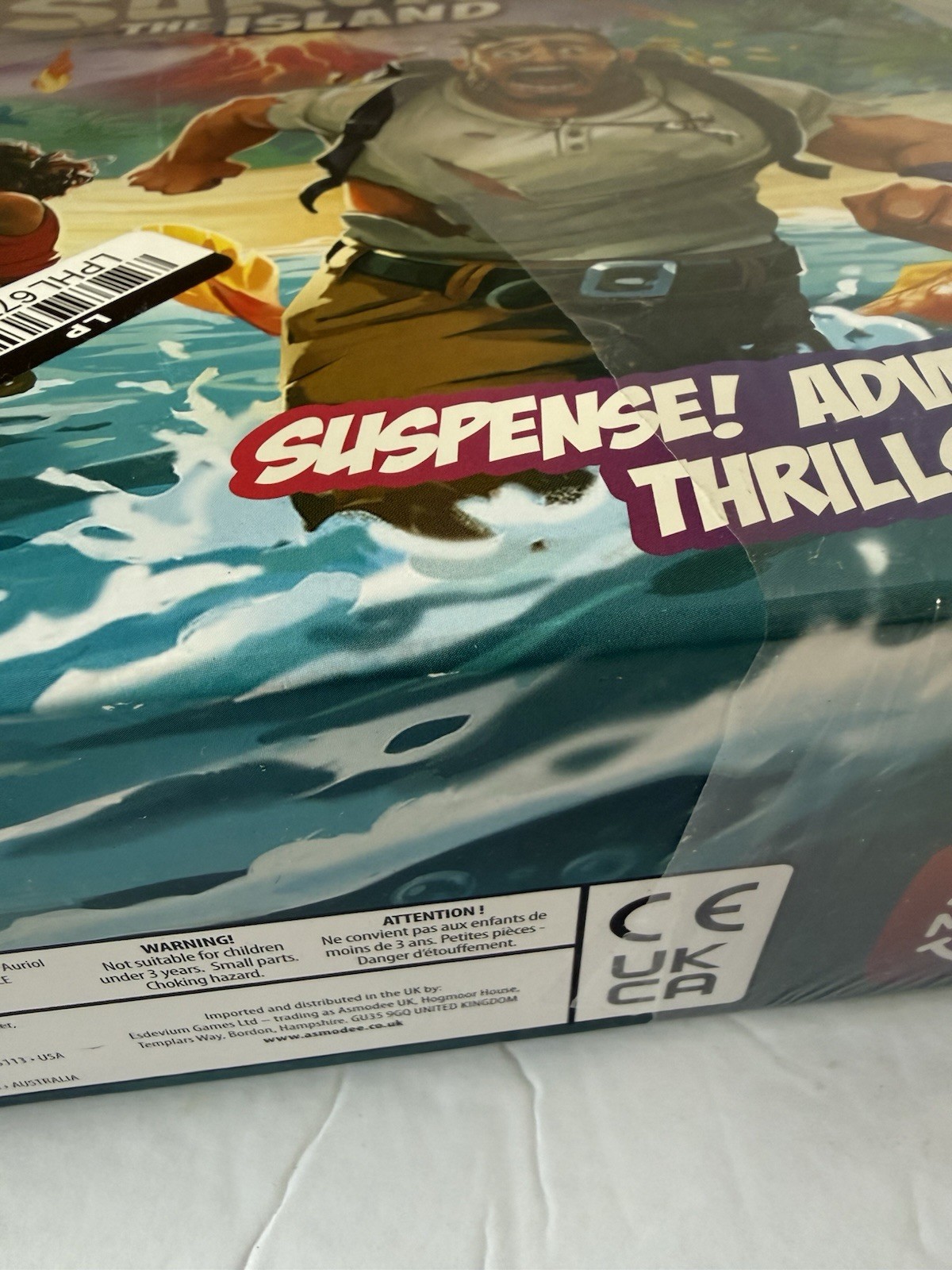 Zygomatic Survive The Island Board Game – NEW partially Sealed