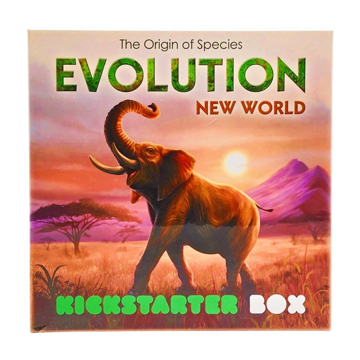 Evolution: New World Kickstarter Box by Crowd Games – SEALED