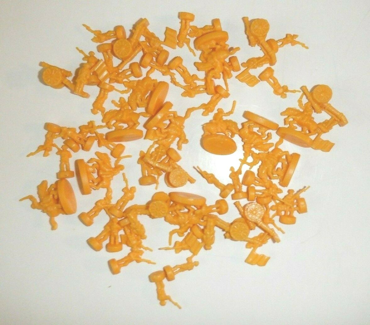 Risk Global Domination 2003 Parts – 59 YELLOW Army Pieces, Military Units, Men