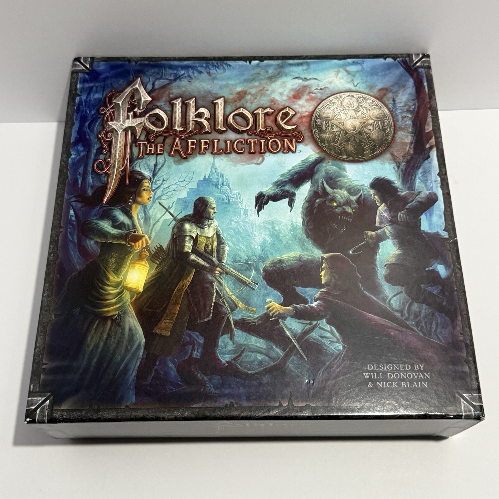 Folklore: The Affliction Board Game Greenbrier Games 2018 – Unpunched
