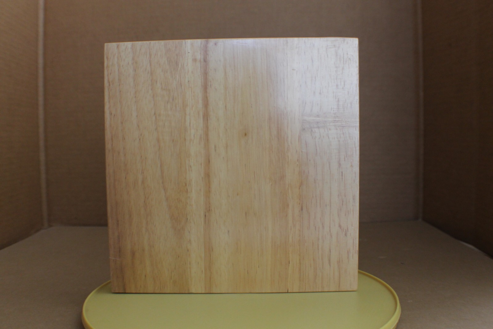 OPEN BOX / Square Roulette Board Game Wood