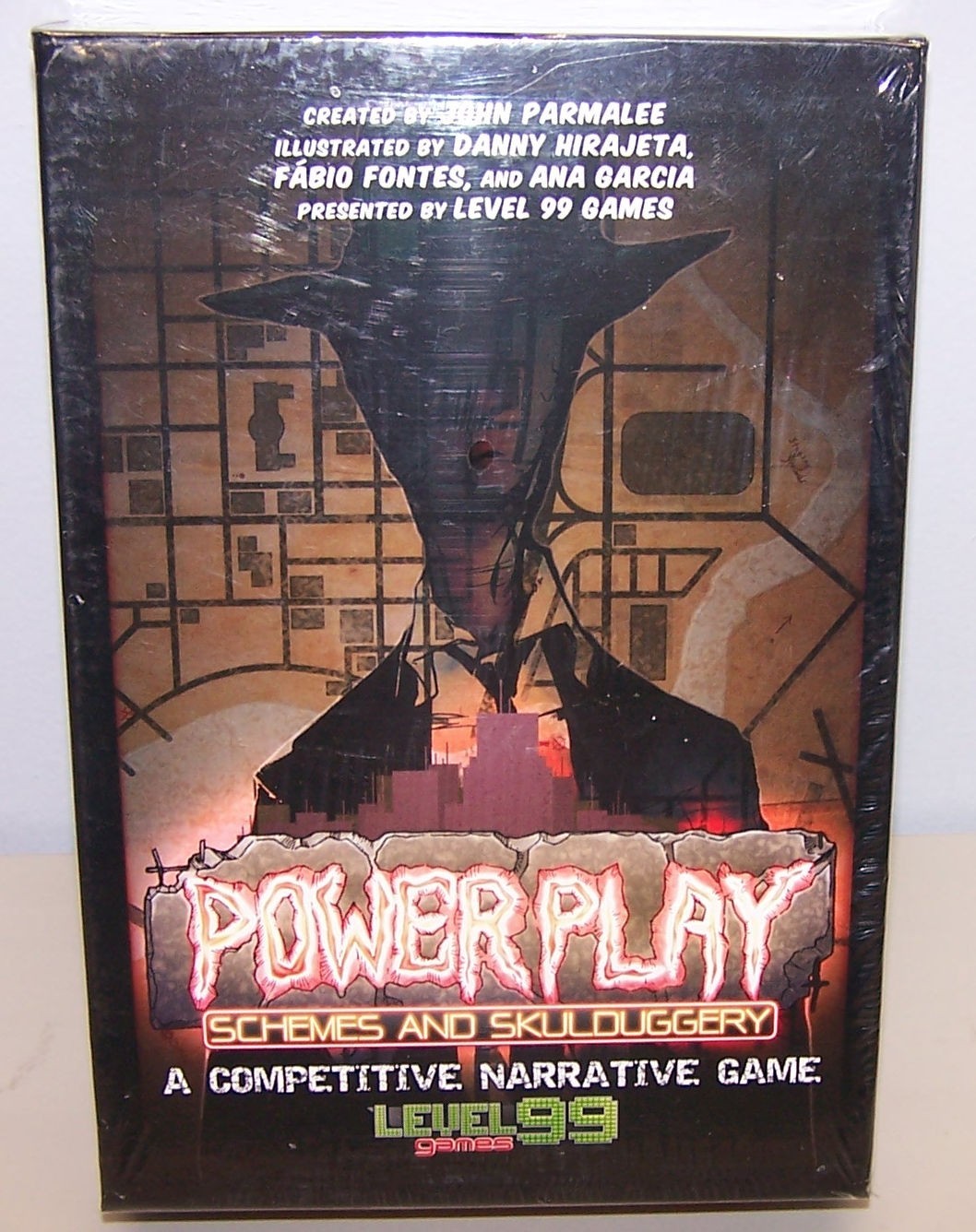 POWER PLAY: SCHEMES AND SKULDUGGERY GAME FREE SHIP NEW SEALED. LEVEL99 GAMES