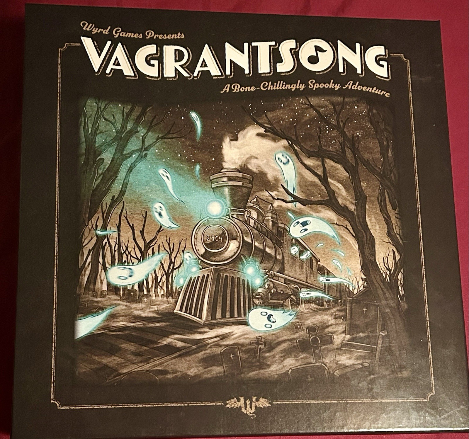 Wyrd Games Vagrantsong Cooperative Spooky Board Game 2-4 Players 14+ WYR11601