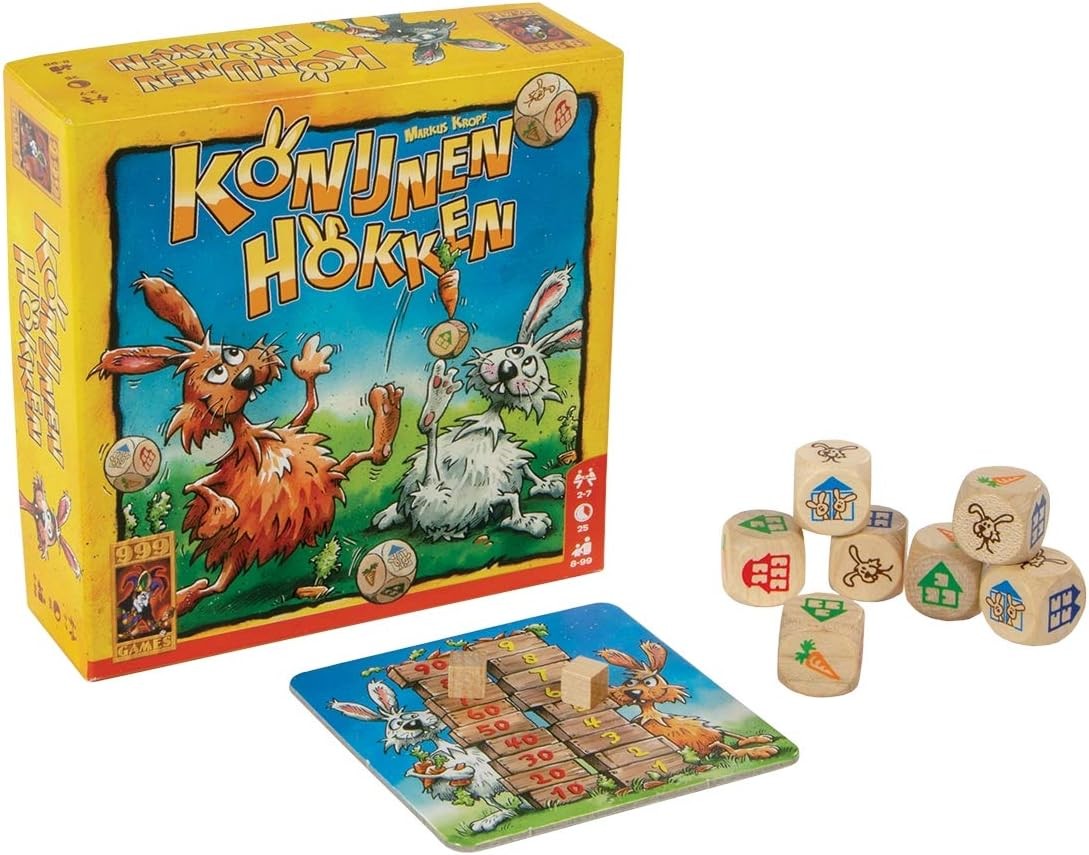 999 Games – Rabbit houses Dice Game – from 8 years old – One of the best games o