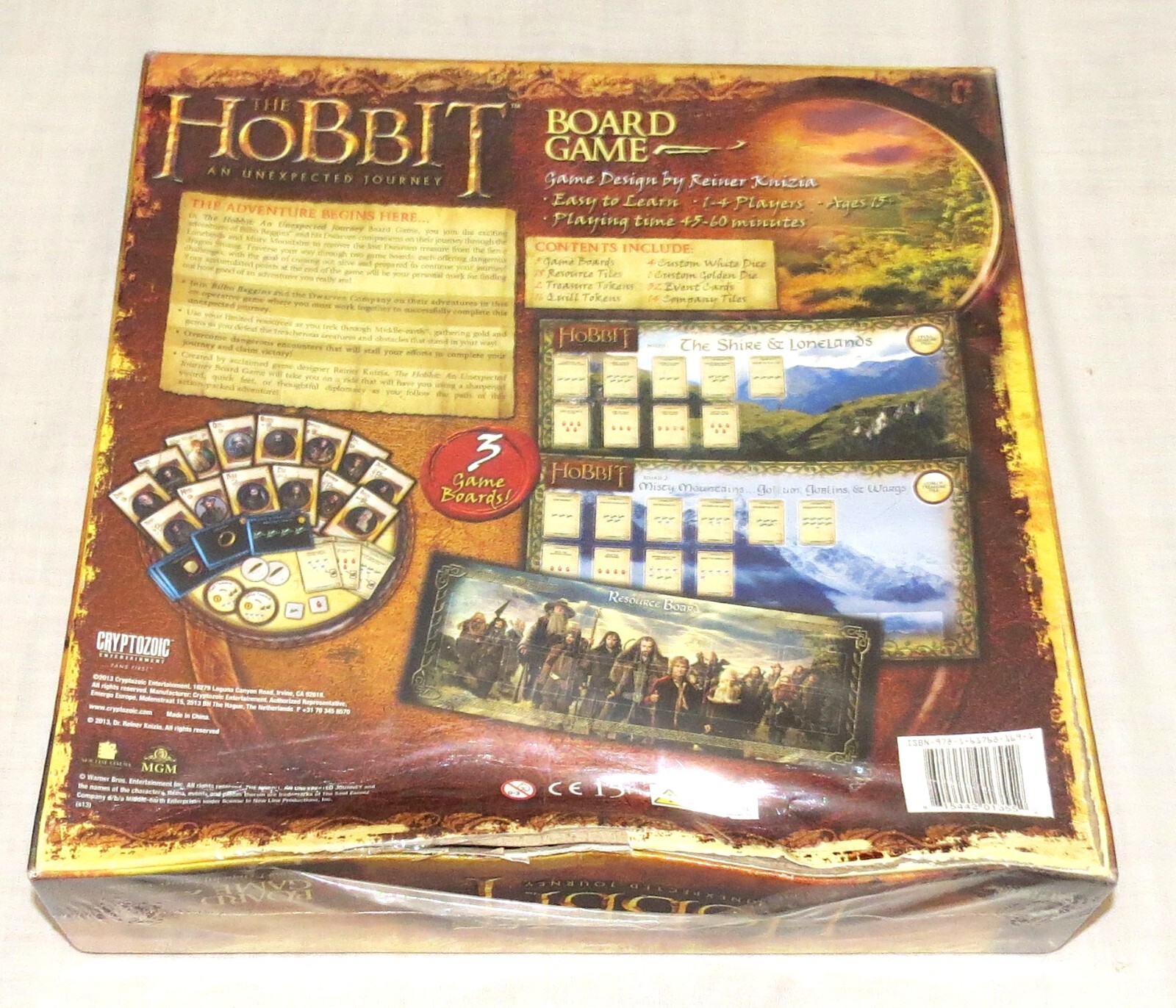 Hobbit Game – An Unexpected Journey – NEW SEALED – but AS IS