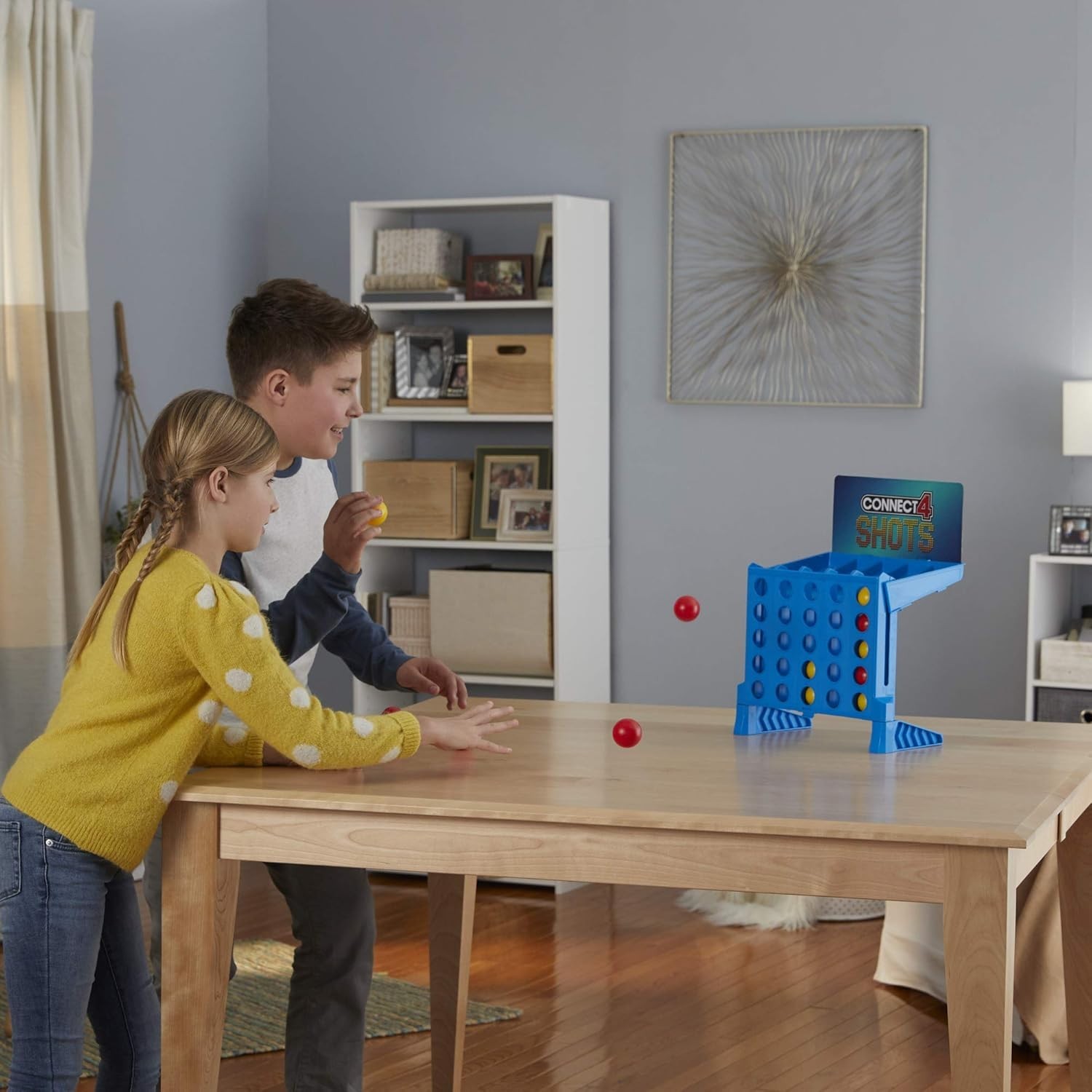 Hasbro Gaming Connect 4 Shots Board Game Activity for Kids Ages 8+ (Exclusive)