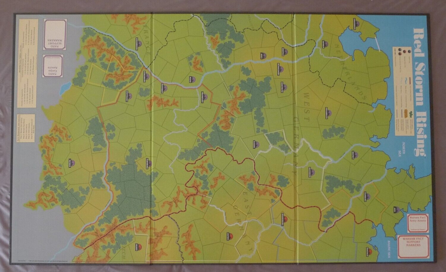 Red Storm Rising TSR Board Game 1989 – Previously Used