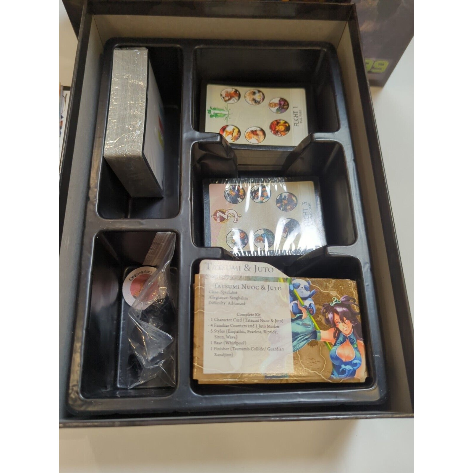 2014 War of Indines Battle Con Dueling Card Game Level 99 Games